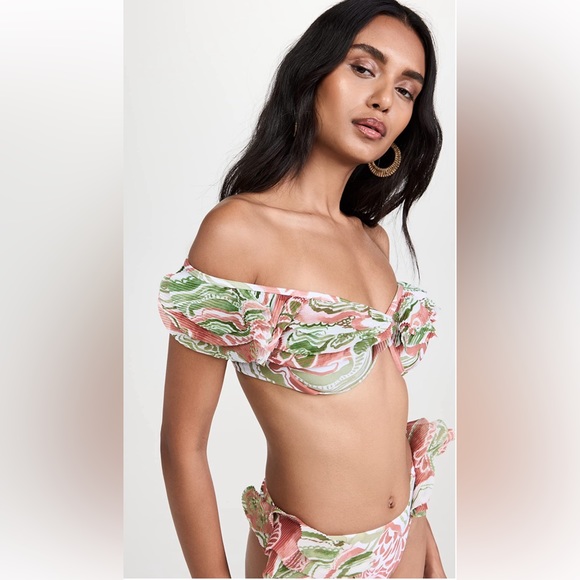 NWT ANDREA IYAMAH SALAMA BIKINI TOP - Picture 2 of 5